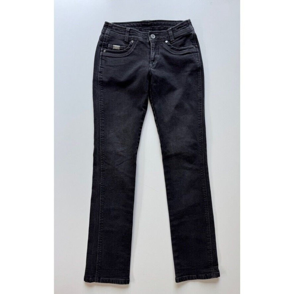 Kuhl Thermik Jeans Womens 2 Regular (26x30) Dark Gray Skinny Outdoor Stretch